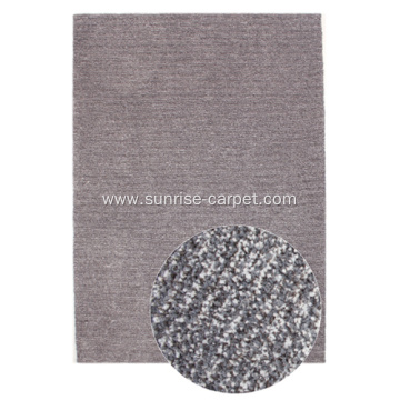 Tabel Tufted Microfiber with Viscose short pile carpet